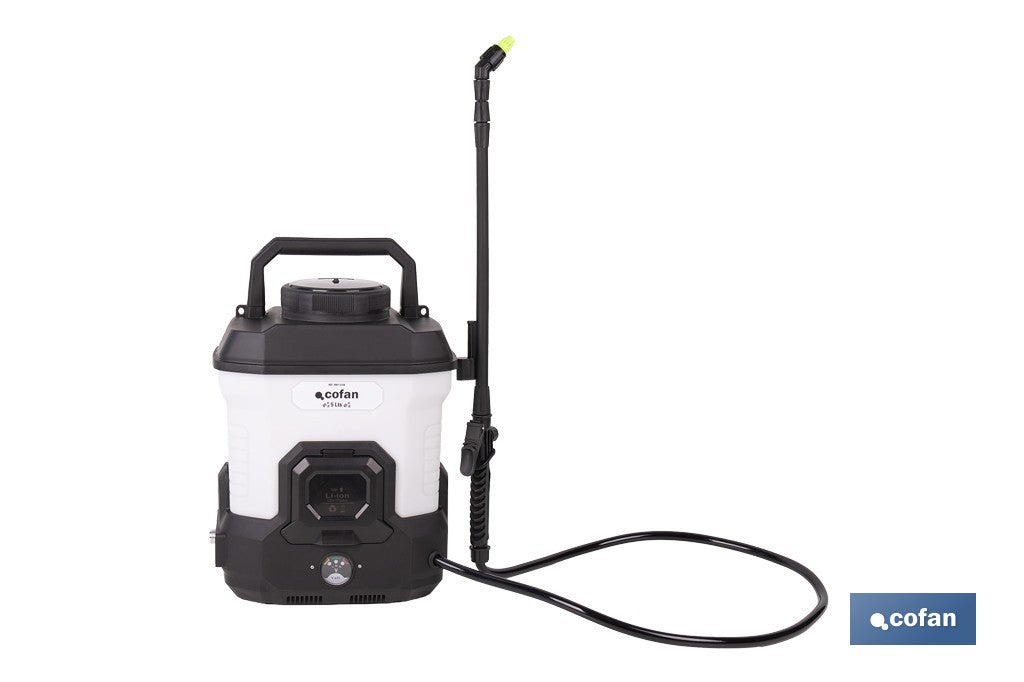 PULVERIZADOR ELÉCTRICO DE 5 L BATERÍA LI-ION 12 V 2.0 AH