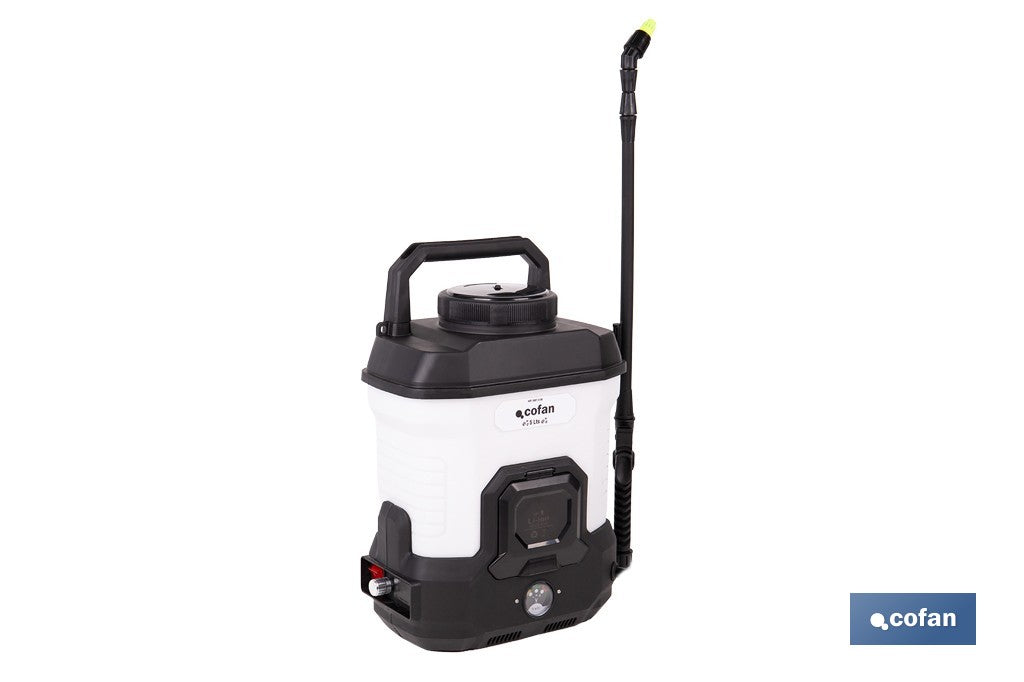 PULVERIZADOR ELÉCTRICO DE 5 L BATERÍA LI-ION 12 V 2.0 AH