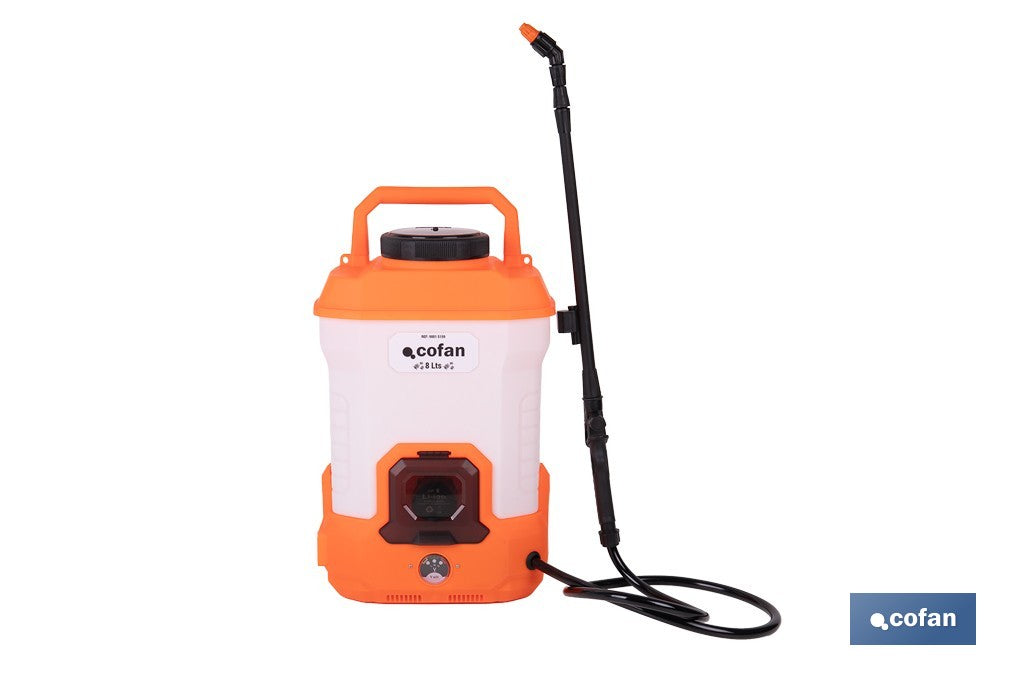 PULVERIZADOR ELÉCTRICO DE 8 L BATERÍA LI-ION 12 V 2.0 AH