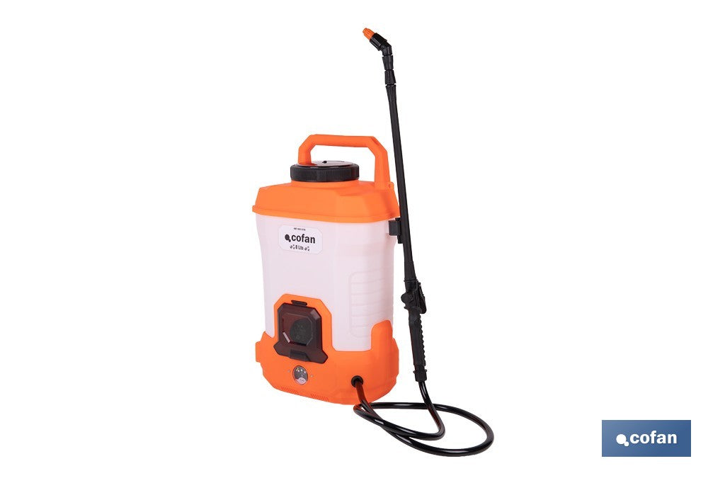 PULVERIZADOR ELÉCTRICO DE 8 L BATERÍA LI-ION 12 V 2.0 AH