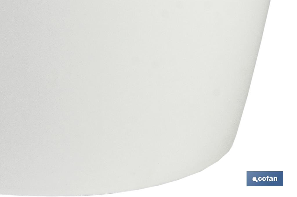 MACETA CAMELIA COLOR BLANCO 30X28cm