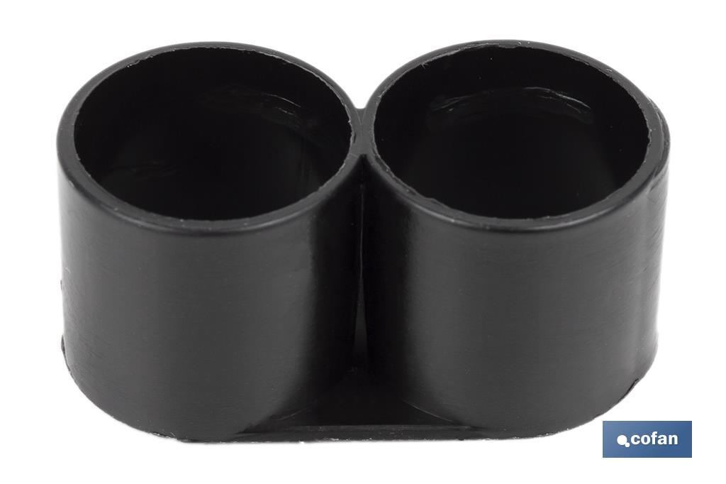 TAPON DOBLE ANILLO PE Ø16MM