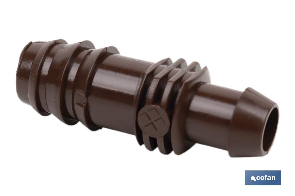 CONEXIÓN CTR Ø16MM (MARRÓN-MAX SEGUR.) Venta unitaria