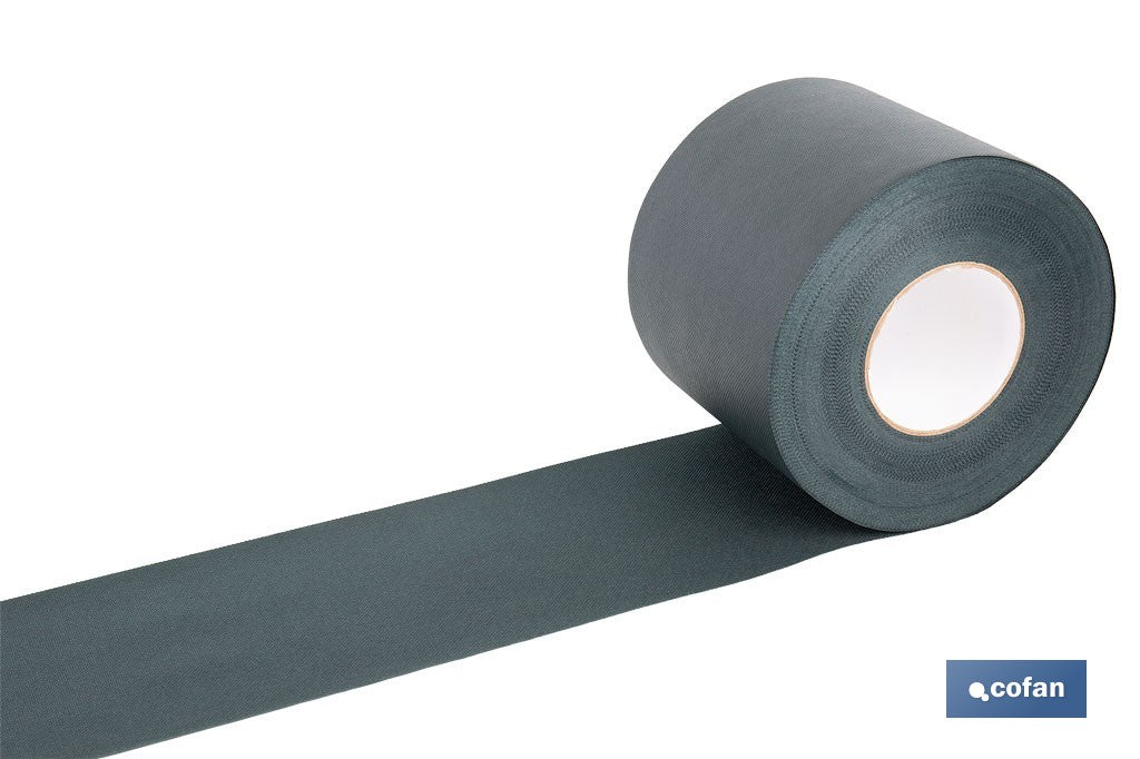 CINTA DE UNIÓN PARA CÉSPED ARTIFICIAL SIN ADHESIVO 15 CM X 50 M VERDE