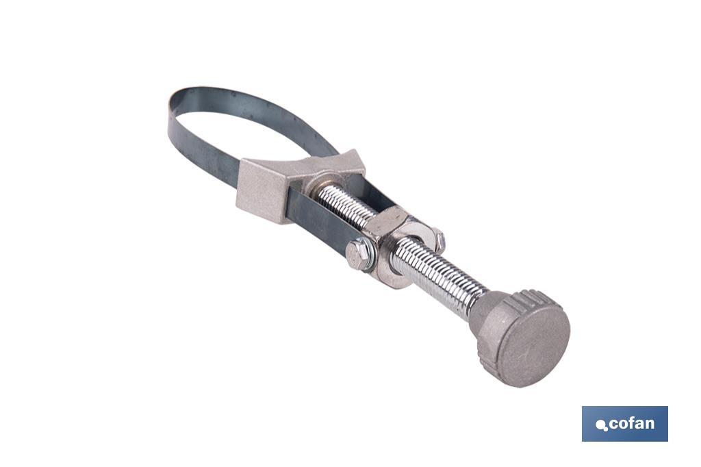 LLAVE DE FILTRO DE ACEITE FLEJE 65-105 MM