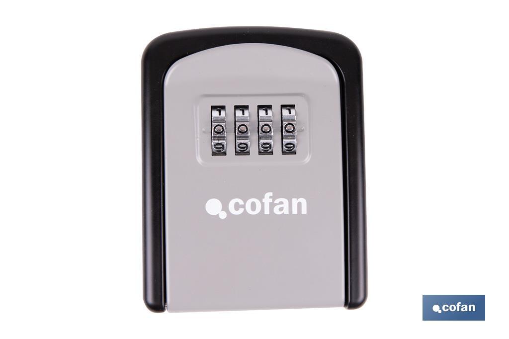 CAJA DE SEGURIDAD CON COMBINACIÓN MODIFICABLE PARA LLAVES