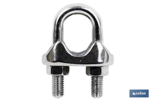 SUJETACABLES ACERO INOXIDABLE M-16 Venta unitaria