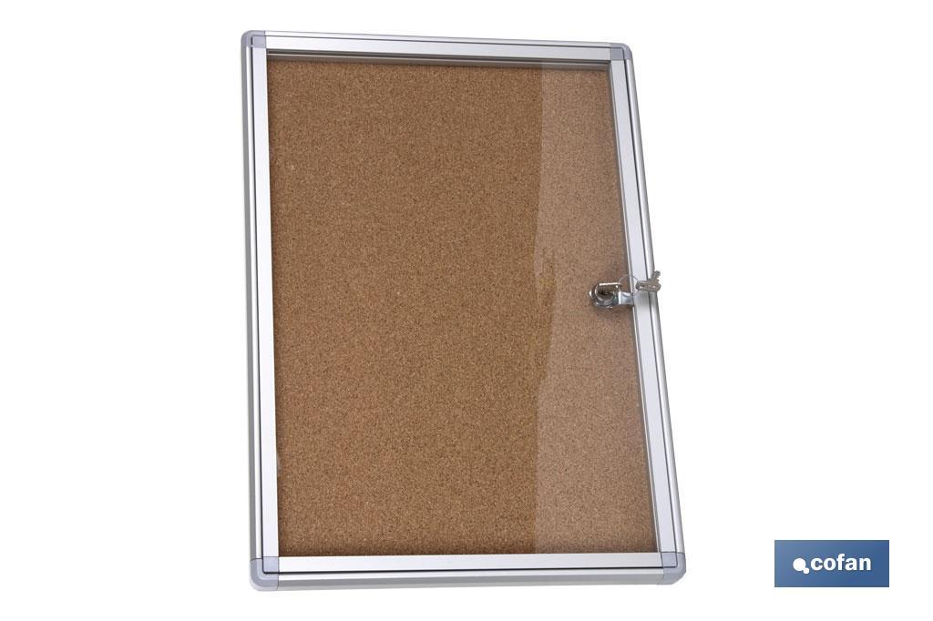 VITRINA CORCHO CIERRE(500X700MM)