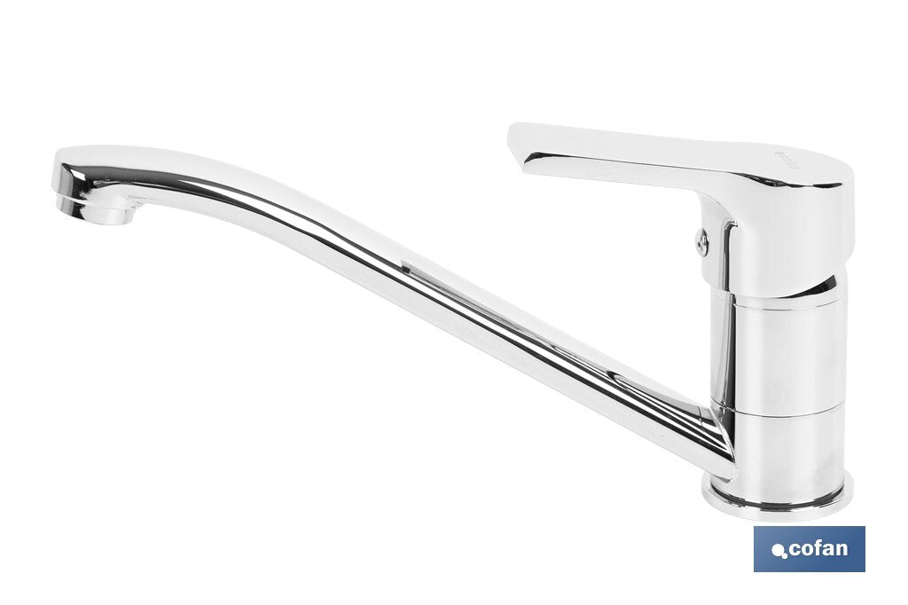 GRIFO MONOMANDO FREGADERO CAÑO BAJO MODELO ROSS