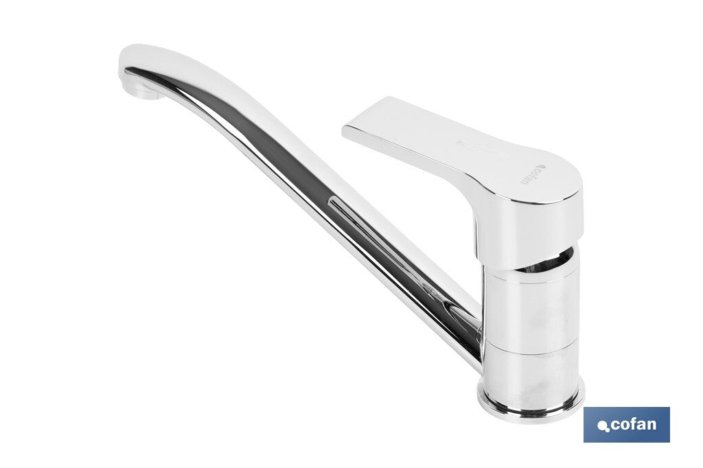 GRIFO MONOMANDO FREGADERO CAÑO BAJO MODELO ROSS
