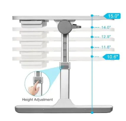 Mesa Ajustable Portátil para Cama de Laptop