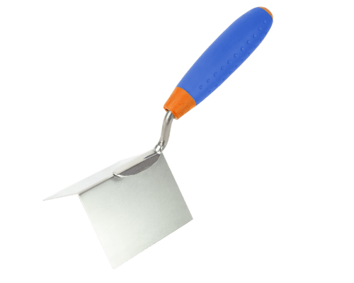 Bimaterial Trowel Interior Angles Stainless Steel. 8 x 6 x 0.06 cm. 