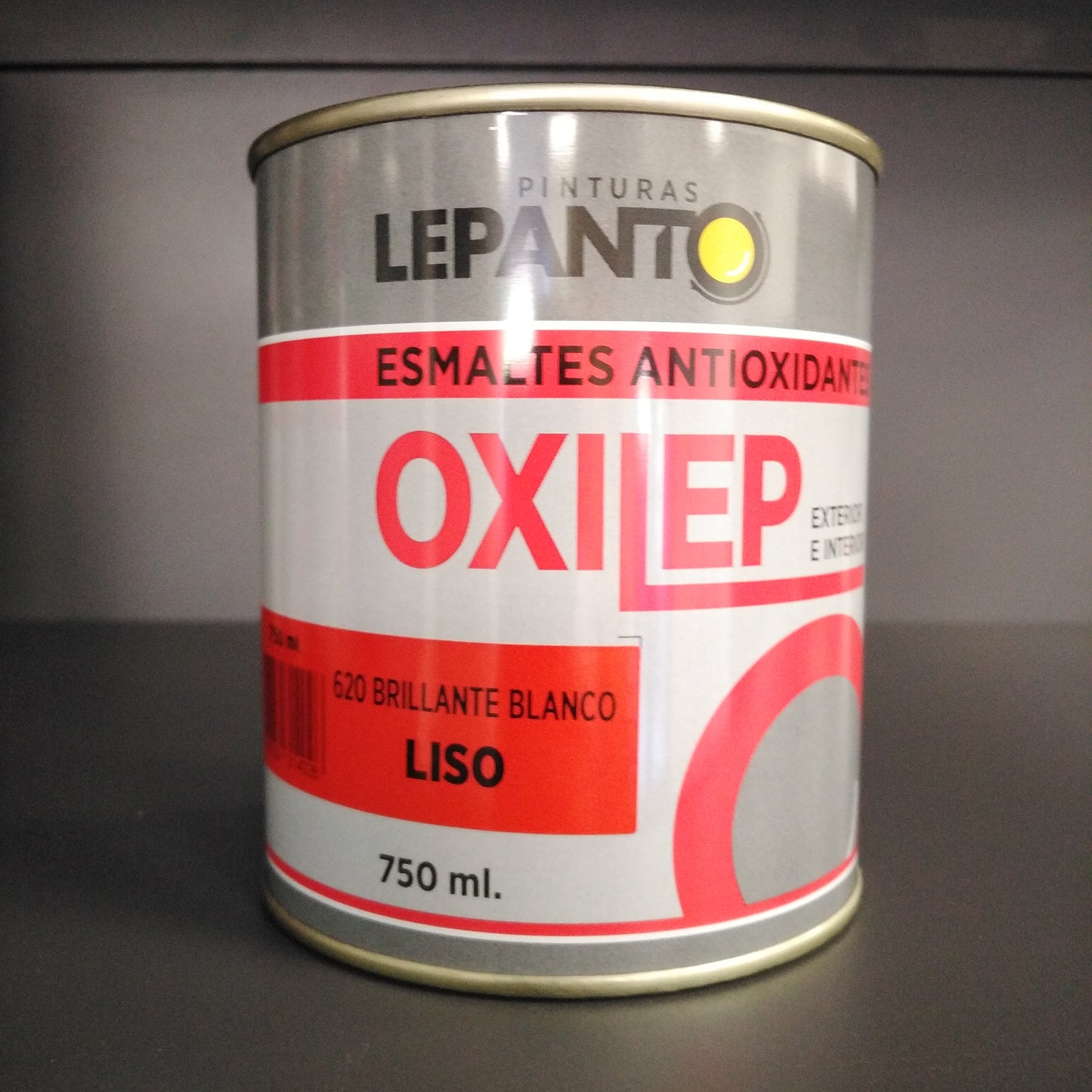 Oxilep Liso Antioxidante Exterior e Interior 620 Brillante Blanco 0.75L