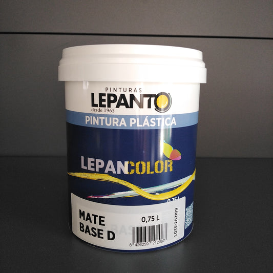 Lepancolor Mate Exterior e Interior Base D 0.75L