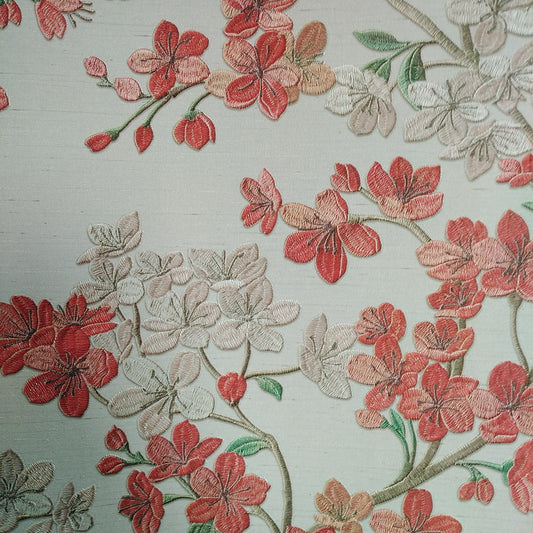 Papel Pintado Flower Marfil