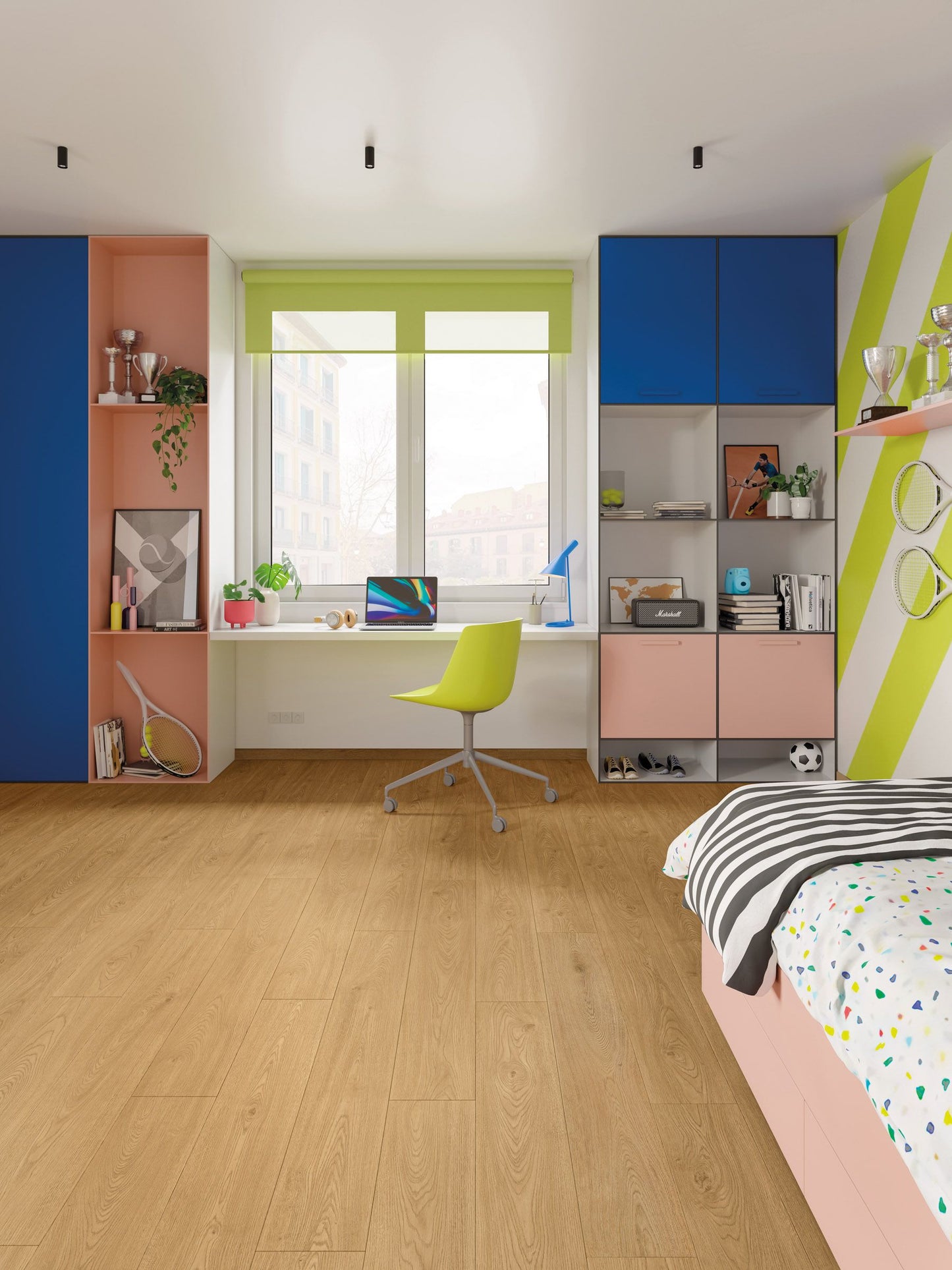 Suelo Laminado FINfloor Durable AC6 Roble Viena Dorado