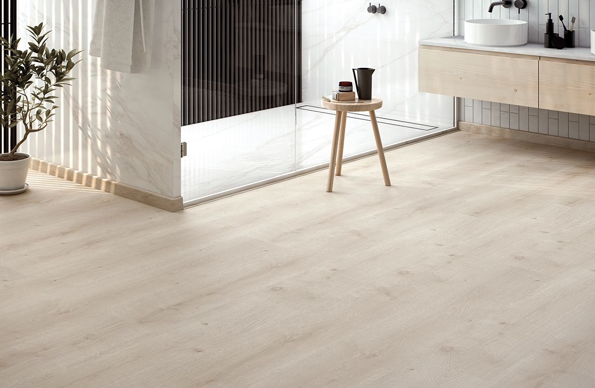 Suelo Laminado FINfloor Durable AC6 Roble Selena Crudo