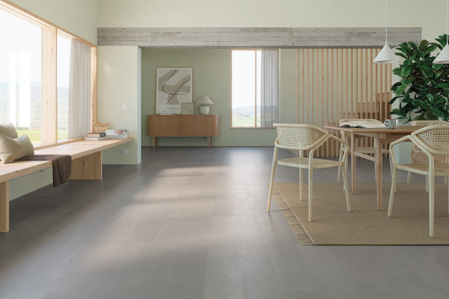 Suelo Laminado FINfloor Durable AC6 Microcemento