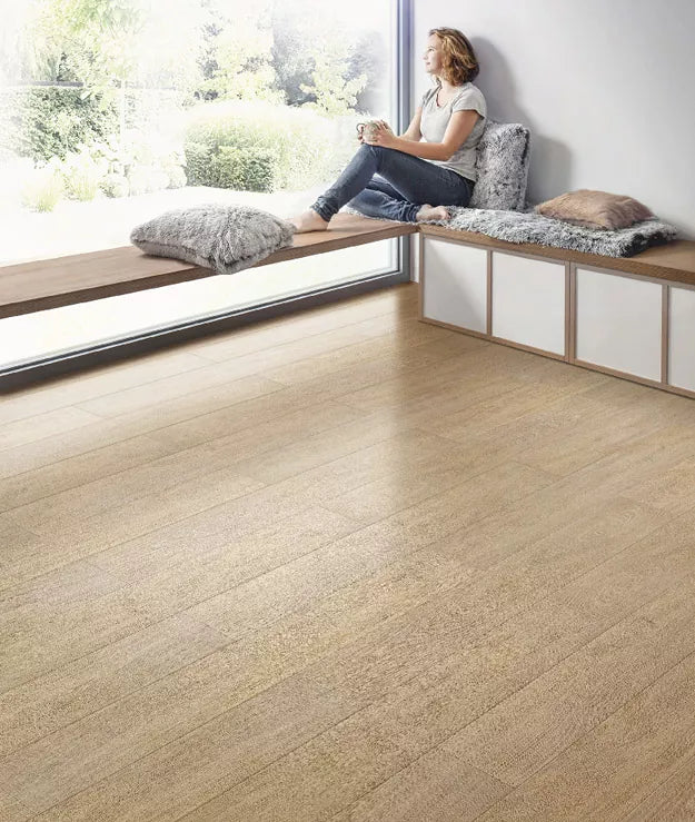 Suelo laminado AC5 Roble Vainilla. Galea floor colección Strong 2.29m2