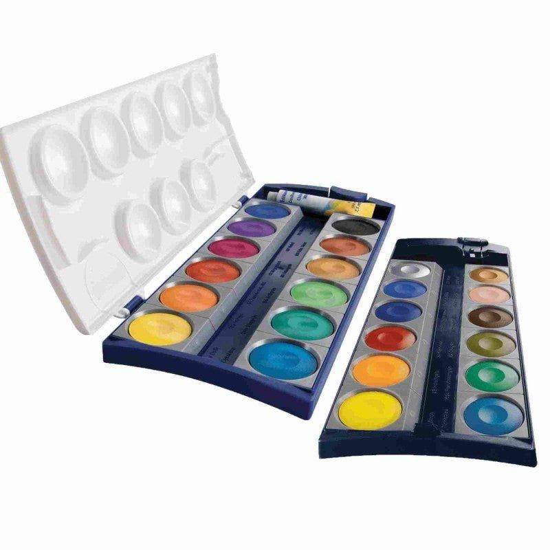 Acuarela Pelikan K12 Colores +Tubo Tempera Blanca - Pinturas y Tarimas Ideas