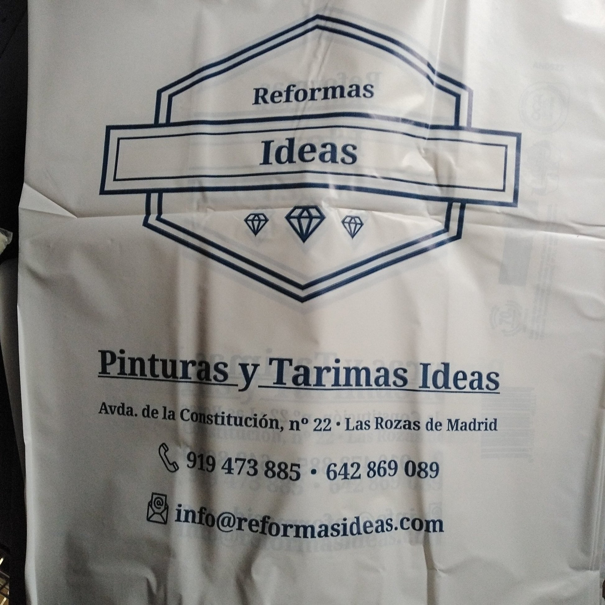 Bolsa de plastico - Pinturas y Tarimas Ideas