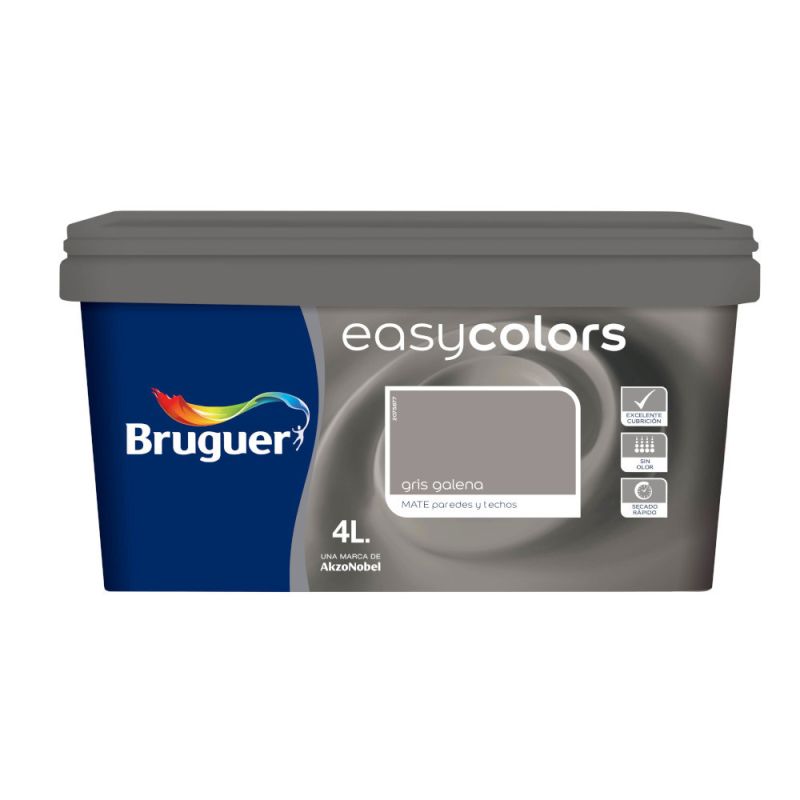 Bruguer Pintura Plastica Mate 4L - Pinturas y Tarimas Ideas