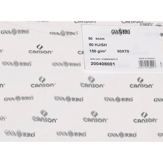 Lamina Dibujo Basik Canson 50 x 70 150gr